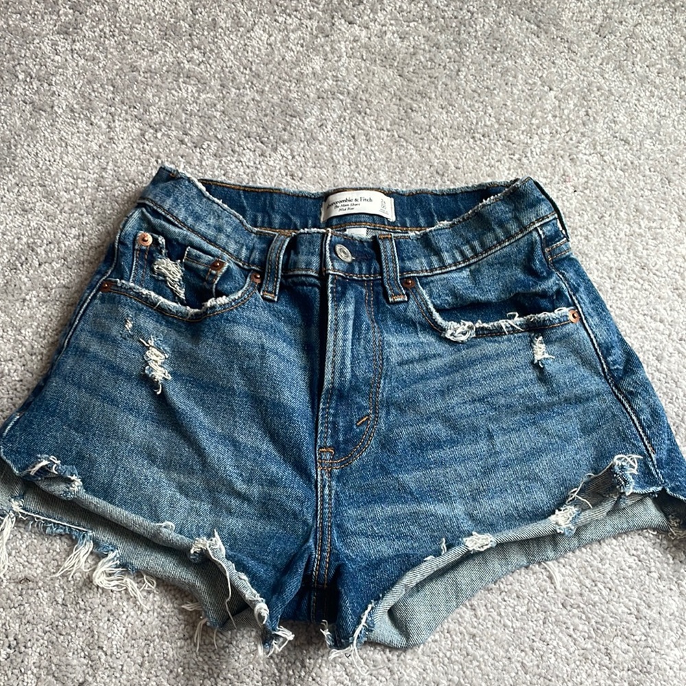 abercrombie curve love denim short